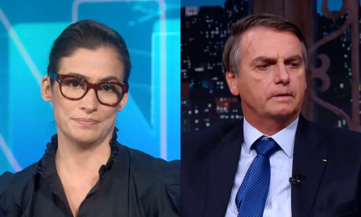 Renata Vasconcellos sugere no JN que Bolsonaro imita Donald Trump
