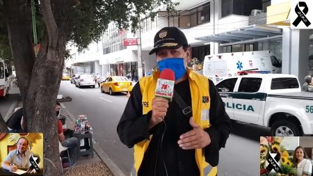 Ao vivo, repórter descobre que a esposa morreu de Covid-19