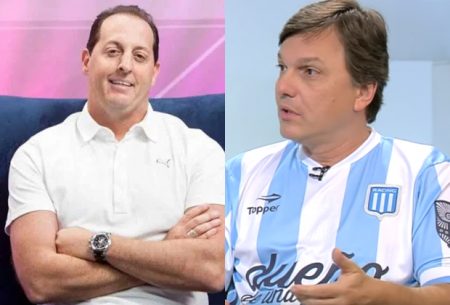 Benjamin Back e Mauro Cezar se reencontram no SBT após saírem da Disney