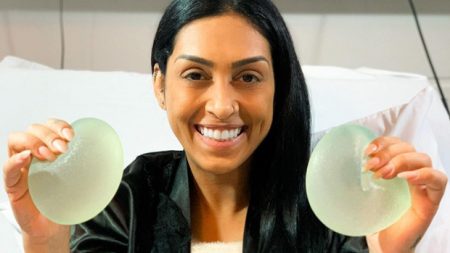 Ex-BBB Amanda Djehdian desabafa após retirada de silicone e expõe ameaças de cirurgiões