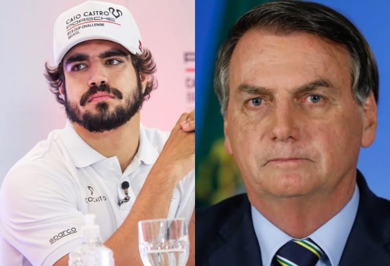 Caio Castro imita Bolsonaro e pede emprego fora da Globo