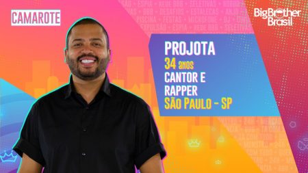 BBB 2021: Grande nome do rap nacional, Projota entra para grupo dos famosos