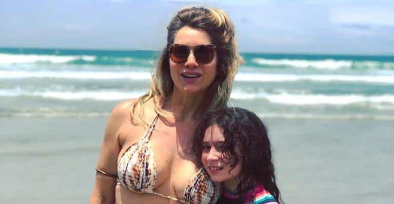 Letícia Spiller se declara para filha caçula em post no Instagram