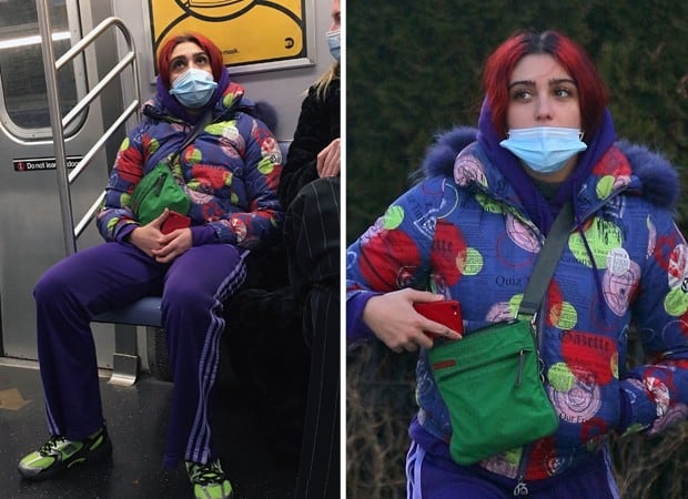Filha de Madonna, Lourdes Leon é fotografada com amiga em metrô de Nova York