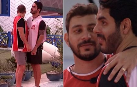 Caio vê cenas de “romance” com Rodolffo no BBB 2021 e anuncia decisão com a esposa