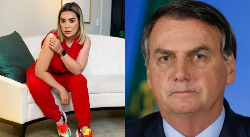 Naiara Azevedo desmente amizade com Bolsonaro e explica presença em evento