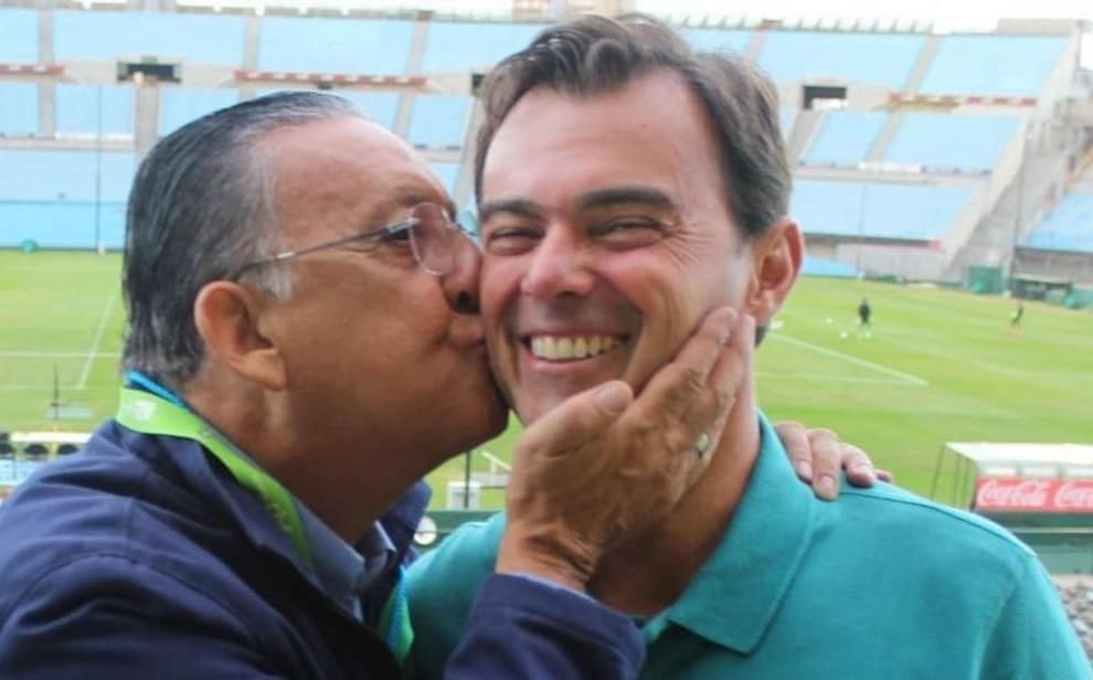 Galvão Bueno exalta parceria com Tino Marcos, que vai deixar a Globo após 35 anos