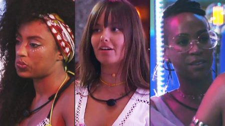 BBB 2021: Lumena, Thaís e Karol Conká combinam votos e apontam alvos