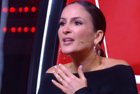 Claudia Leitte é afastada da final do The Voice+ após doença do marido e desabafa