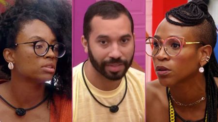 BBB 2021: Lumena e Karol Conká tentam persuadir Gilberto para uma aliança