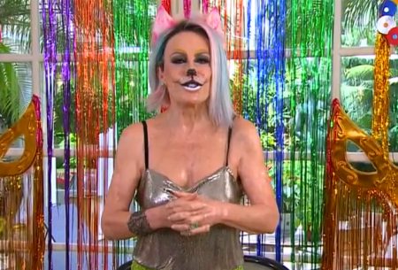 Após mudança de visual, Ana Maria Braga surge fantasiada no Mais Você