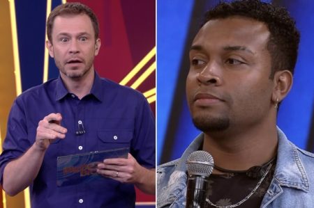 BBB 2021: Público fica chocado com atitude de Tiago Leifert com Nego Di aqui fora