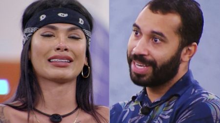 BBB 2021: Pocah se emociona ao fazer as pazes com Gilberto