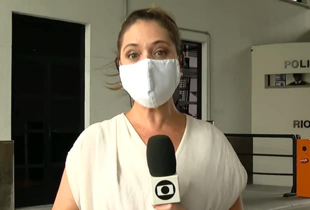 Repórter é interrompida por gritos de “Globo lixo” em telejornal ao vivo