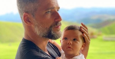 Bruno Gagliasso exibe o look novo de Zyan e faz piada com filho