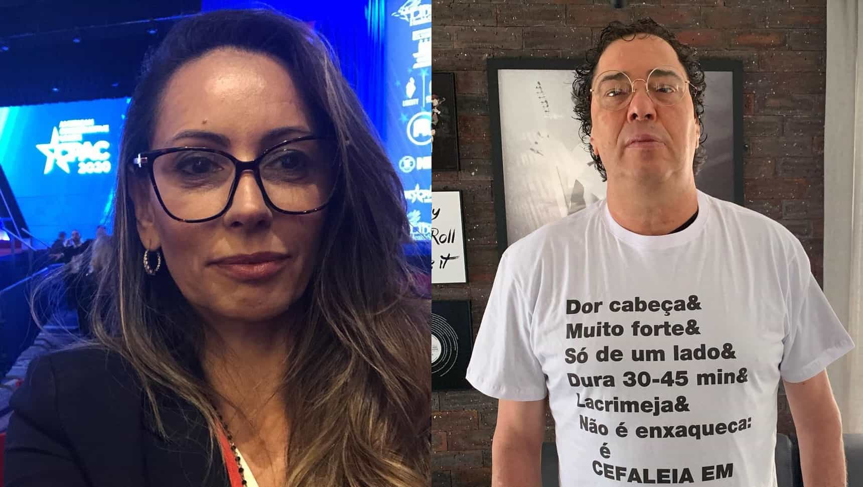 Globo contesta ação de Ana Paula Henkel após barraco com Casagrande