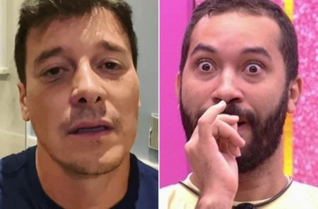 Sósia de Rodrigo Faro repercute em foto antiga de Gilberto do BBB 2021