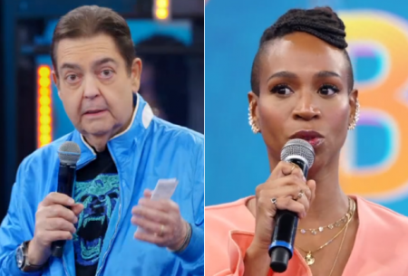 Faustão ignora passada de pano da Globo e confronta Karol Conká