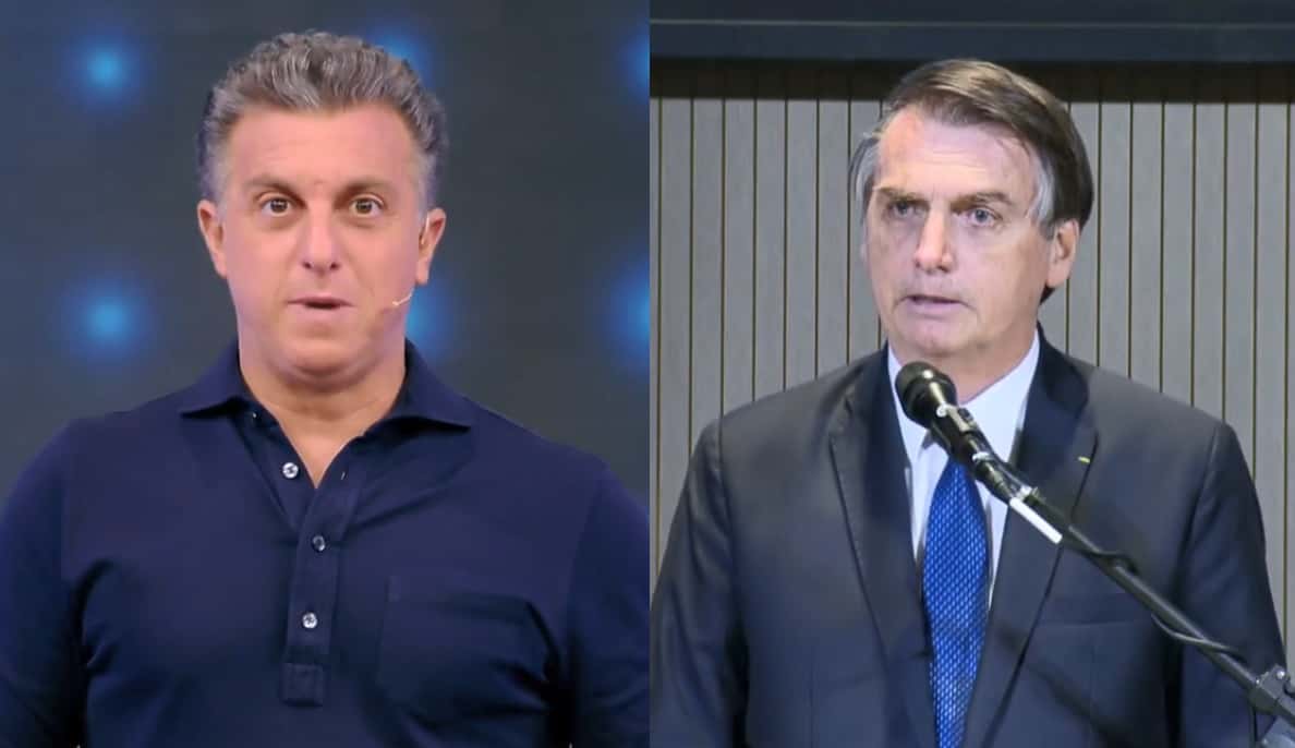 Bolsonaro vê Luciano Huck como piada e crava disputa com PT em 2022