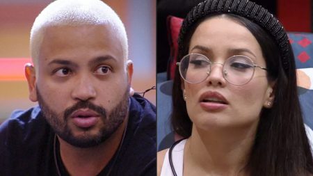 BBB 2021: Confinados ficam desconfiados do jogo de Projota e Juliette
