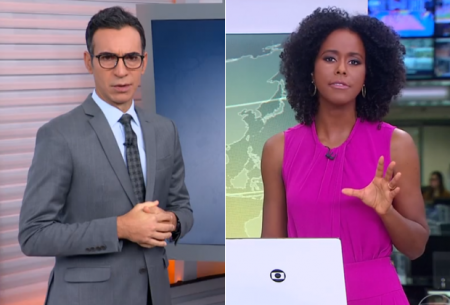 Jornal Hoje dá menos que SP1; edição é marcada por polêmica com Maju Coutinho