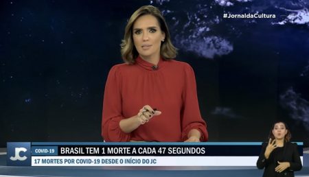 Anti-Bolsonaro, Jornal da Cultura lança contador de mortes da Covid-19