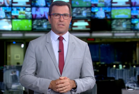 Jornal da Globo bate recorde com “despedida” de Rodrigo Bocardi