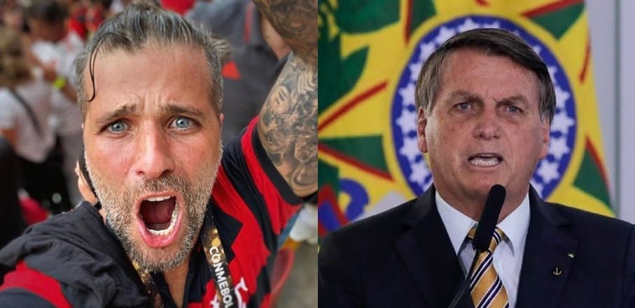Bruno Gagliasso debocha de atitude de Bolsonaro após ligação do presidente: “Arregou”
