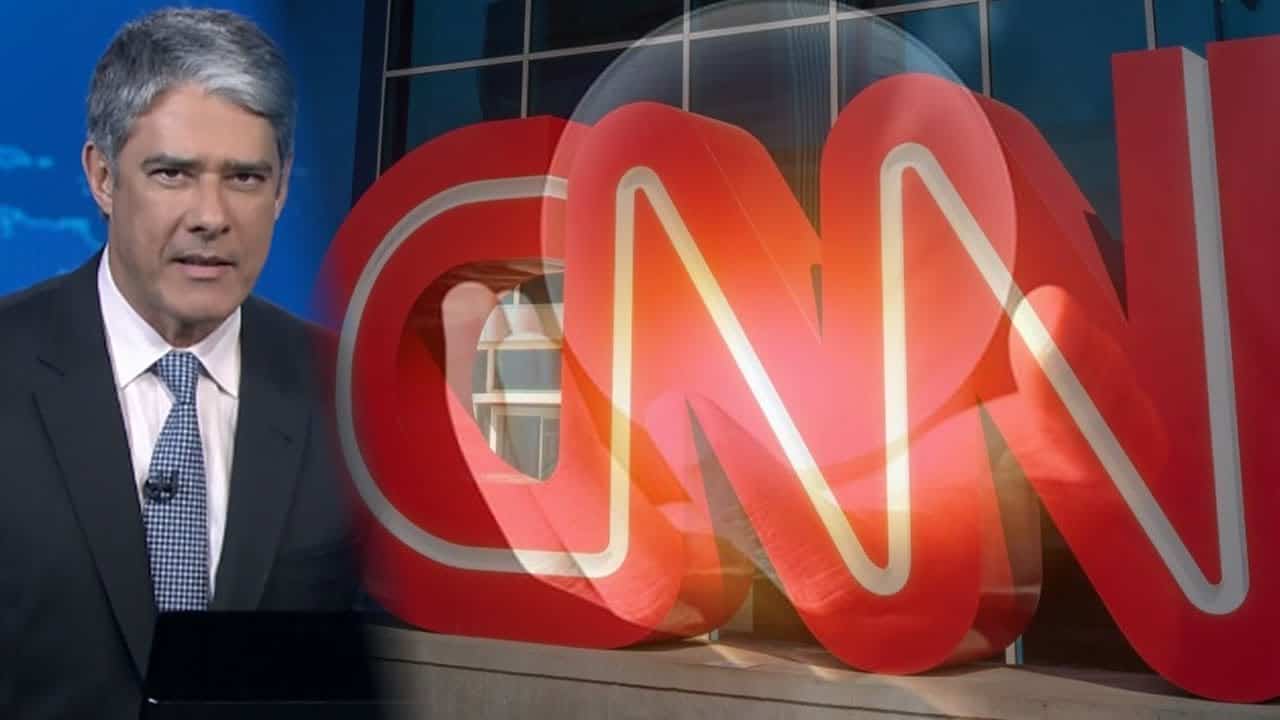 Bolsonaro obriga o JN a falar da CNN Brasil na Globo, mas Bonner “derrapa”; assista