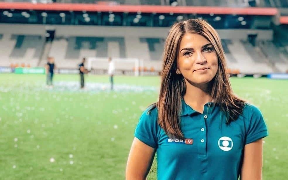 Gabriela Ribeiro faz história e assume comando do Globo Esporte