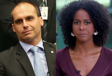 Eduardo Bolsonaro ataca Maju Coutinho e a Globo após defesa do lockdown