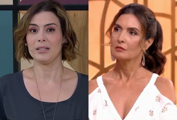 Michelle Loreto se emociona e Fátima Bernardes reage no Encontro