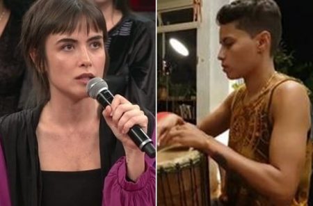 Namorada de Maria Casadevall se muda para SP e cura pessoas com tambor