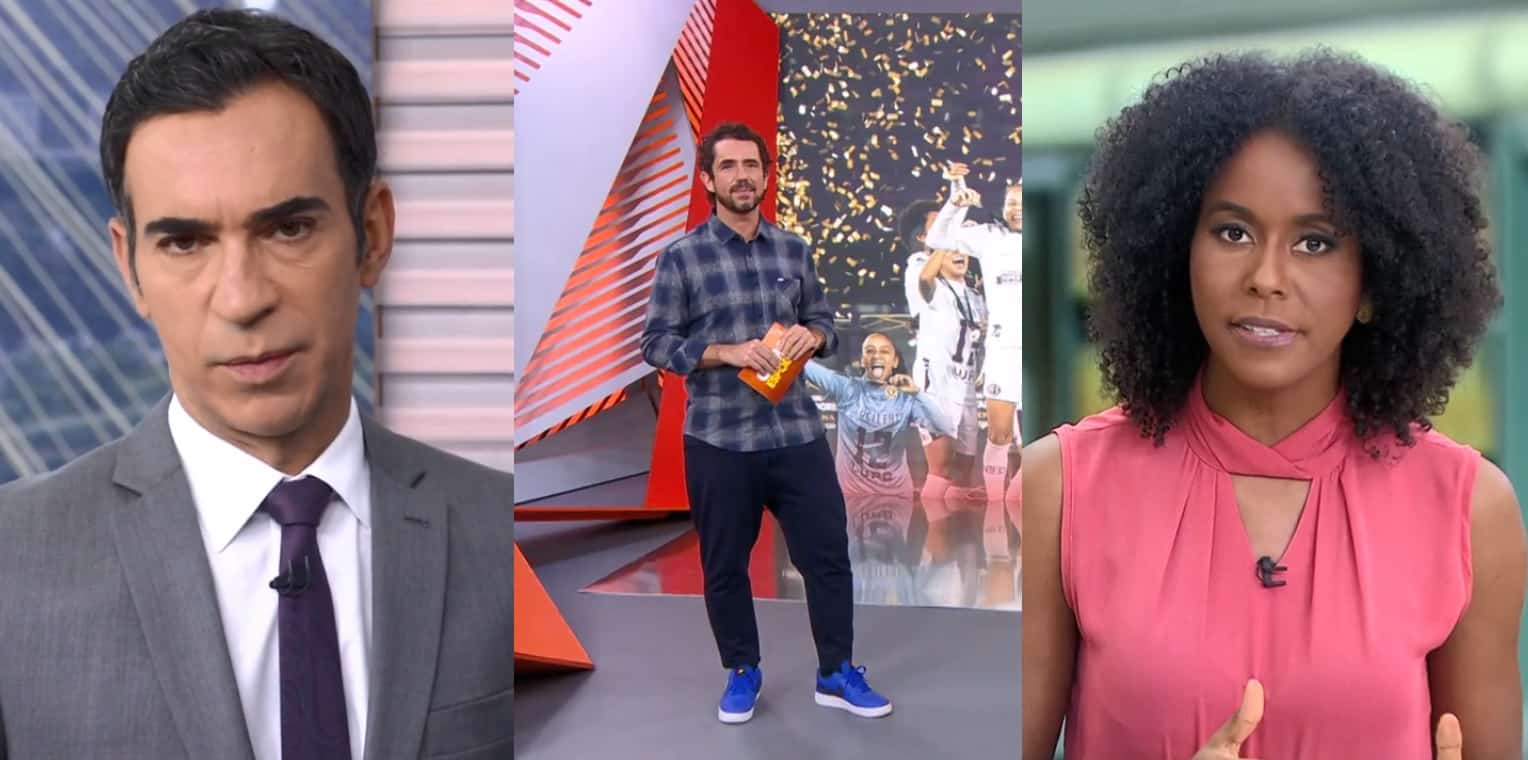 SP1, Globo Esporte SP e Jornal Hoje começam a semana em alta; JN fica abaixo dos 30 pontos