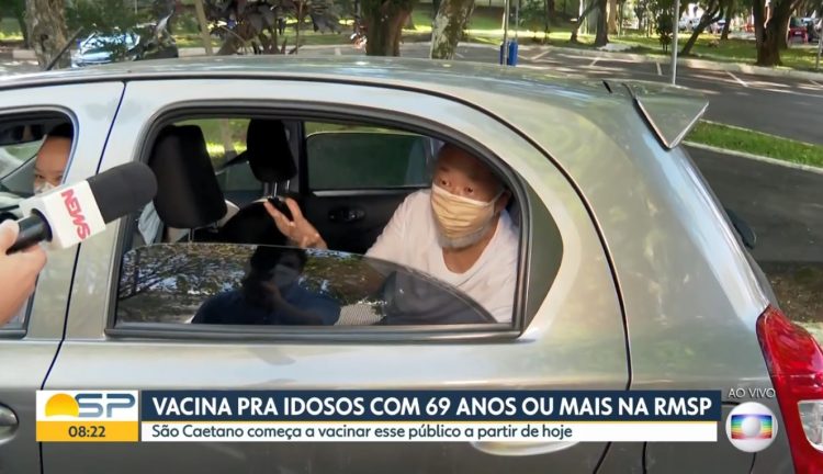 Entrevistado fala mal de Bolsonaro, repórter corta e Rodrigo Bocardi toma  atitude ao vivo