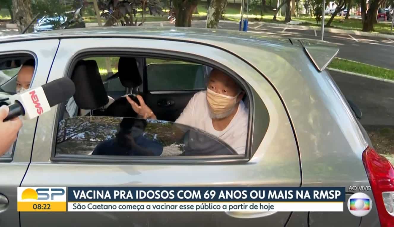 Idoso detona Bolsonaro na Globo, repórter interrompe e Rodrigo Bocardi pede: “Queria ouvir mais”