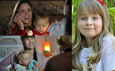 Bebê de A Vida da Gente eram gêmeas que estão idênticas à Julia em 2021