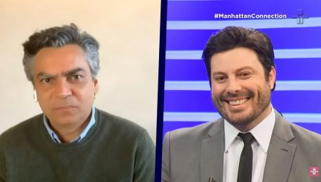Danilo Gentili defende Diogo Mainardi após ataque contra suposto advogado de Lula