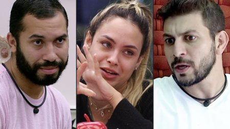 BBB 2021: Gilberto, Sarah e Caio combinam voto para o próximo paredão