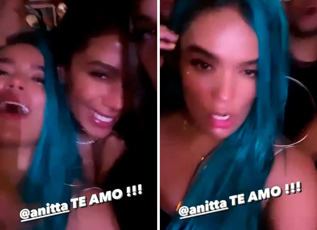 Anitta curte festa em Miami com estrela internacional durante pandemia