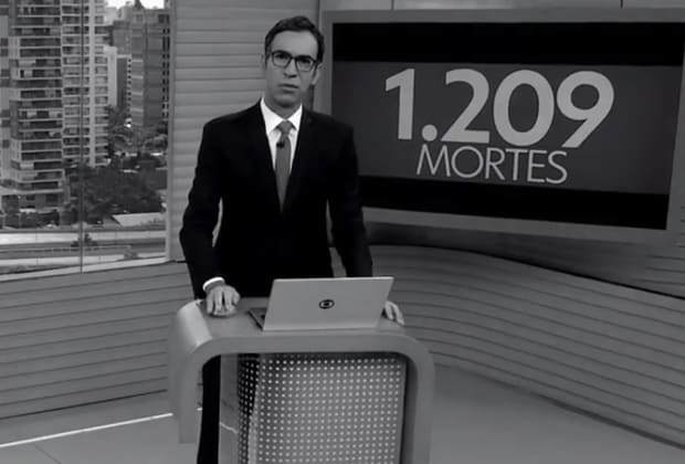 SP1 toma atitude inédita na Globo após recorde de mortes pela covid