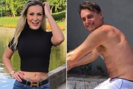 Andressa Urach emite opinião sobre Jair Bolsonaro e fãs se revoltam: “Volta pra Universal!”