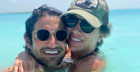 Alexandre Pato e Rebeca Abravanel tomam vacina contra Covid-19 nos EUA