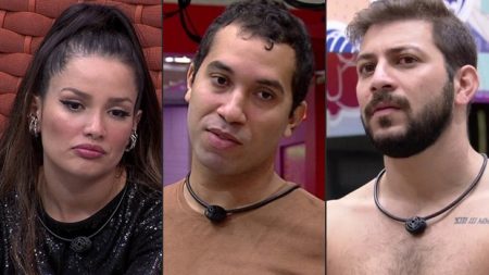 BBB 2021: Juliette, Gilberto e Caio analisam chances de parar no paredão