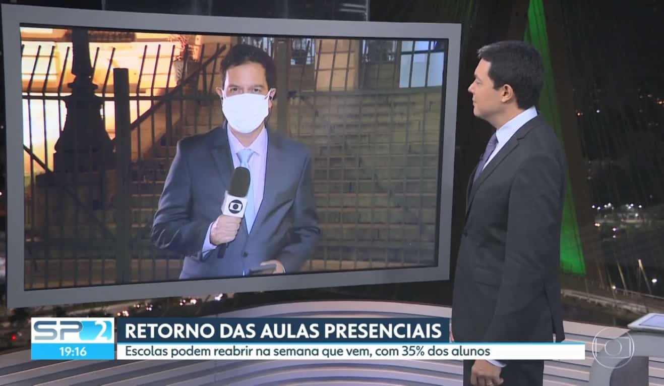 Repórter da Globo quase tem celular furtado antes de entrada ao vivo