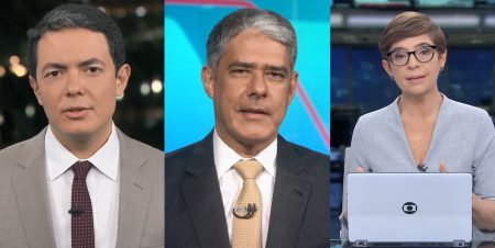 Futebol faz Jornal Nacional e SP2 perderem audiência; Jornal da Globo é líder