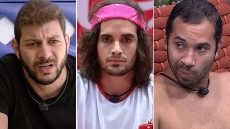 BBB 2021: Caio, Fiuk e Gilberto levam advertência da produção após conversa polêmica