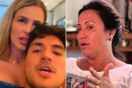 Após confusão com a mãe, Gabriel Medina viaja com esposa para Austrália