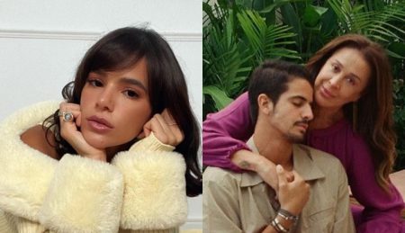 Claudia Raia tem reação surpreendente após filho ganhar declaração de Bruna Marquezine