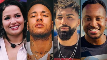 BBB 2021: Juliette imagina que tem torcida de Neymar, Gabigol e Thiaguinho